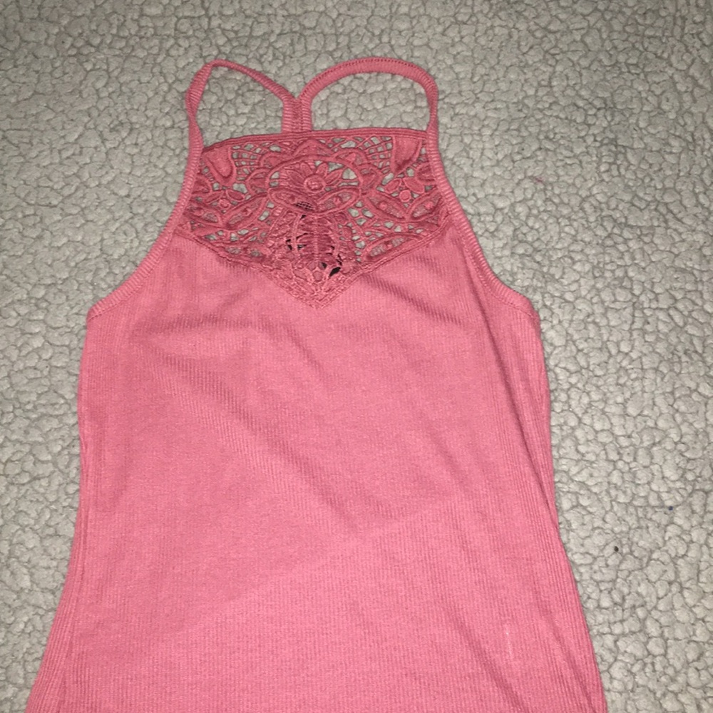 Pink tank top size US small